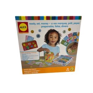 ALEX Toys Ready Set Money Kids Educational Counting‎ Play Set 284pc 4280S New
